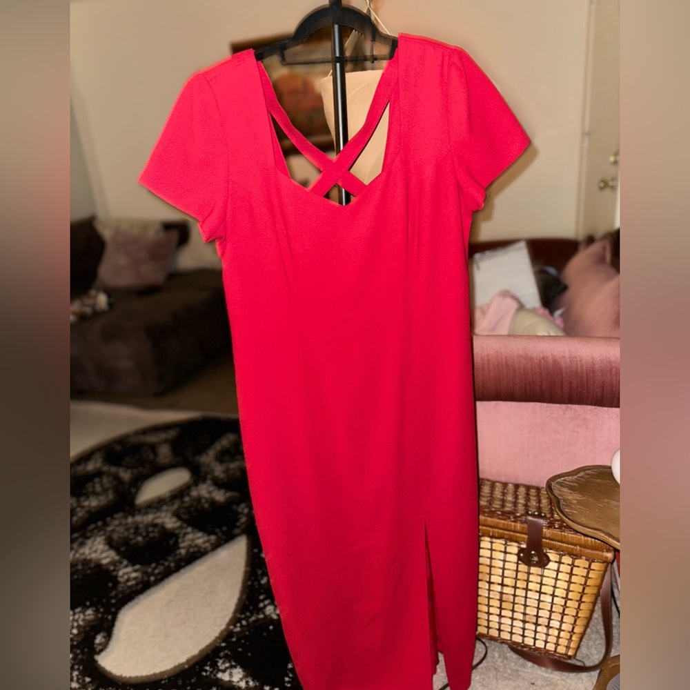 Vintage red Liz Claiborne Dress